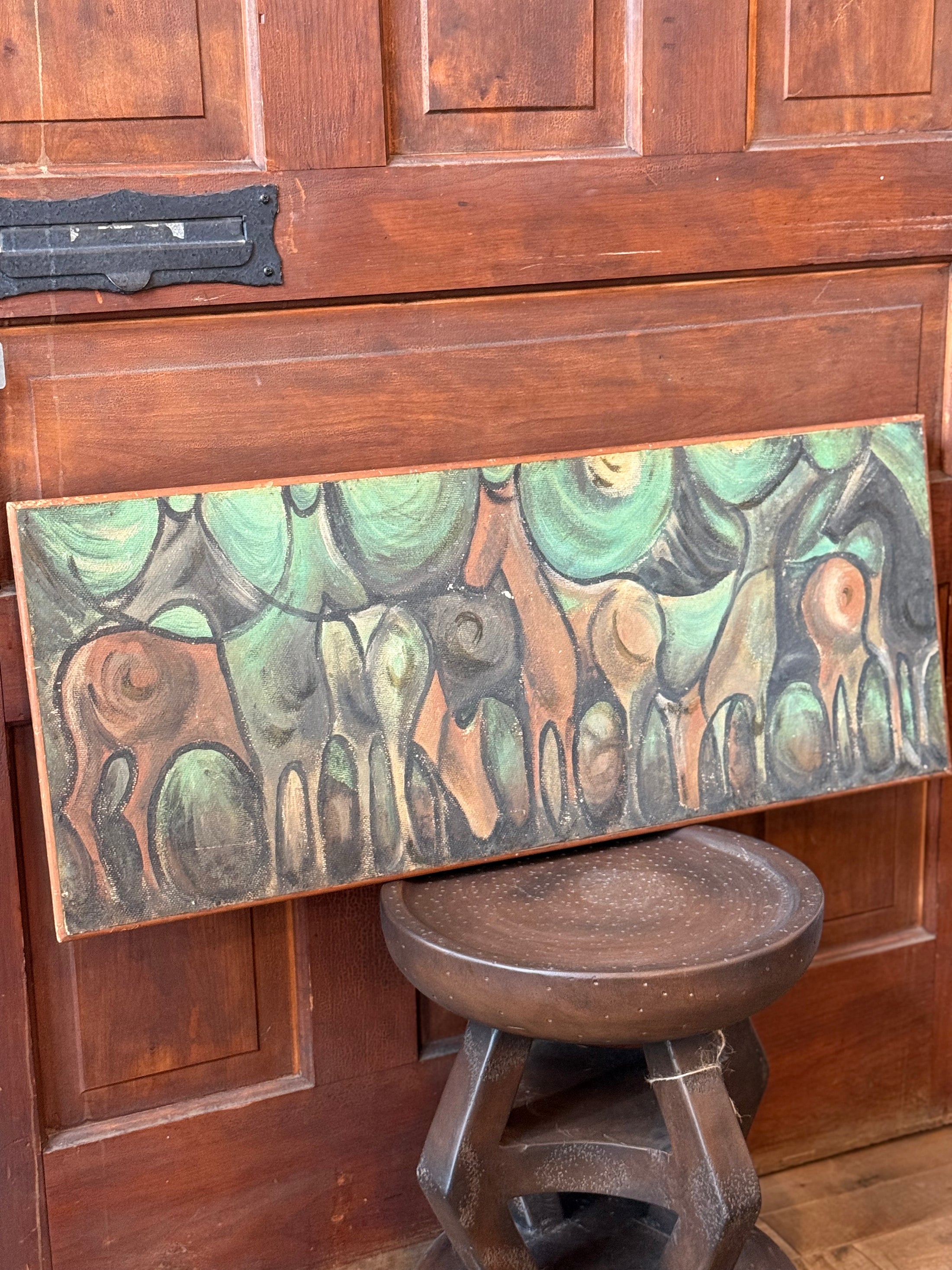 MCM HORSE PAINTING