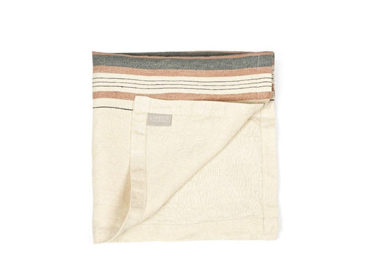 GYPSUM NAPKIN 21X21 STRIPE