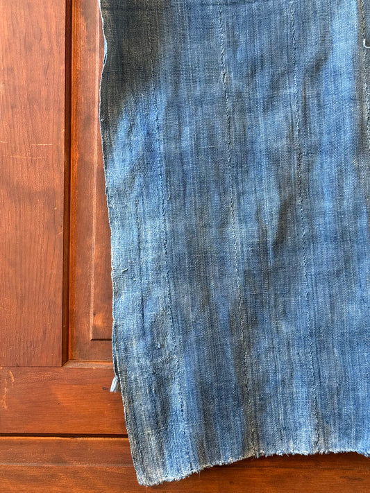 AFRICAN INDIGO THROW BLANKET