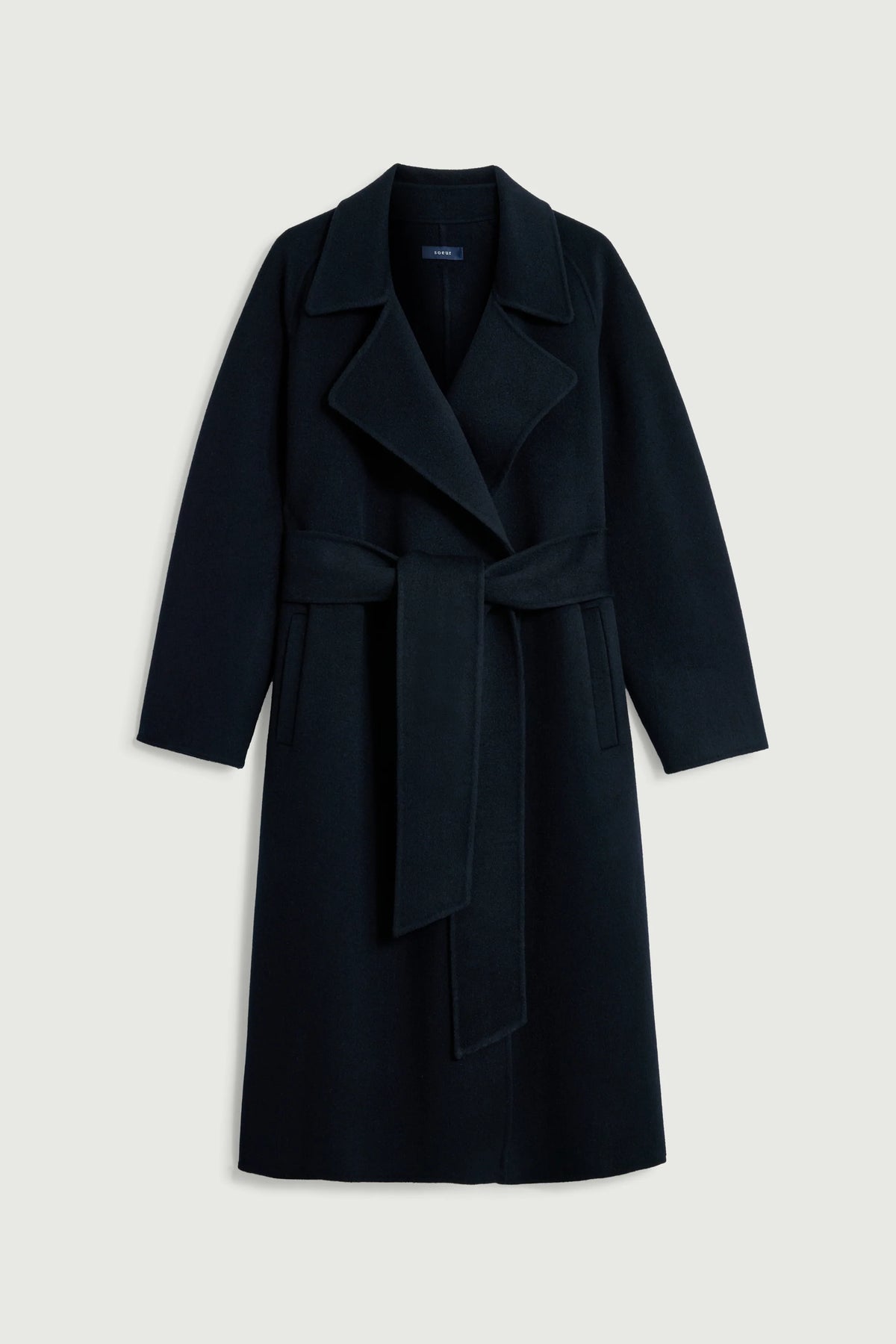 HARVARD WOOL WRAP COAT