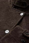 Load image into Gallery viewer, JULES LOW-BELTED BRUSHED WOOL COAT
