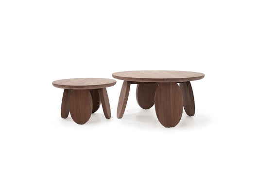 OLIVE EGG TABLE - WALNUT