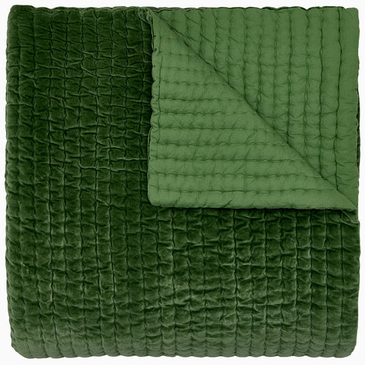 VELVET MOSS QUILT - TWIN/TWIN XL