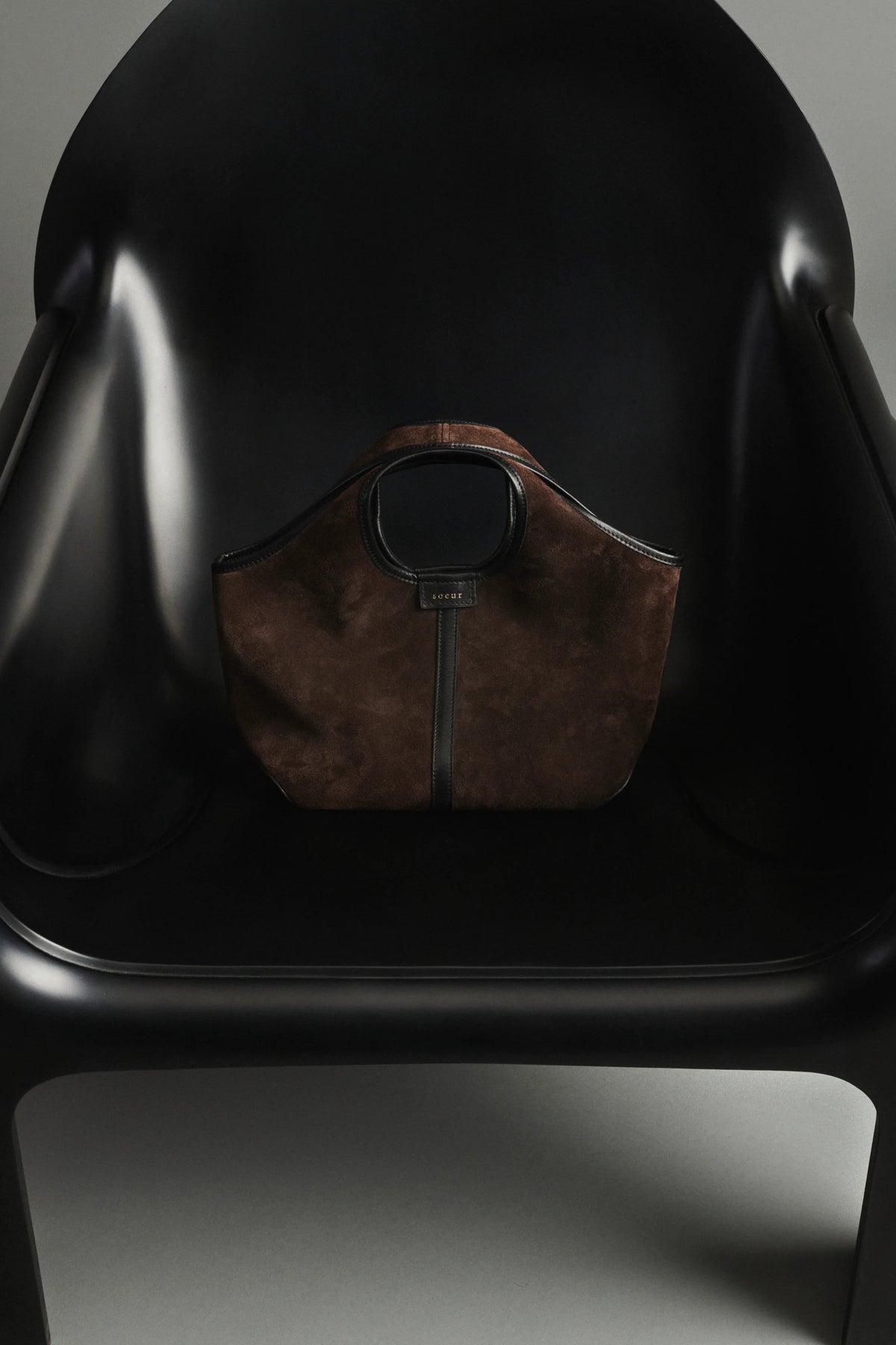 DOUCE MINI SPILT LEATHER TOTE