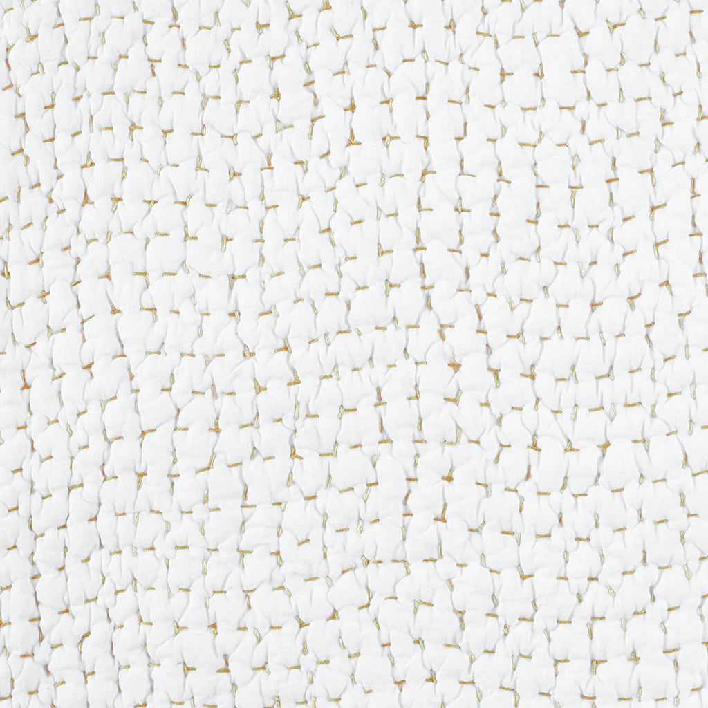 ORGANIC HAND STITCHED SAND QUILT TWINXL