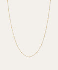 Load image into Gallery viewer, SATURN CHAIN NECKLACE 18" - 14K YELLOW GOLD

