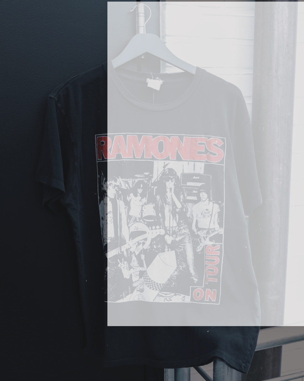COAL RAMONES BAND TEE