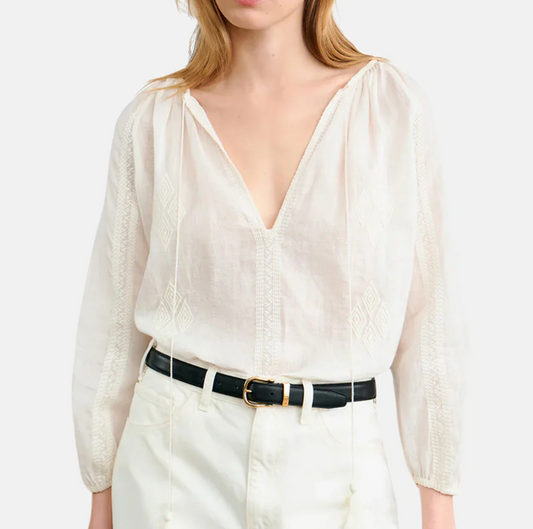 CRISTO BLOUSE IVORY