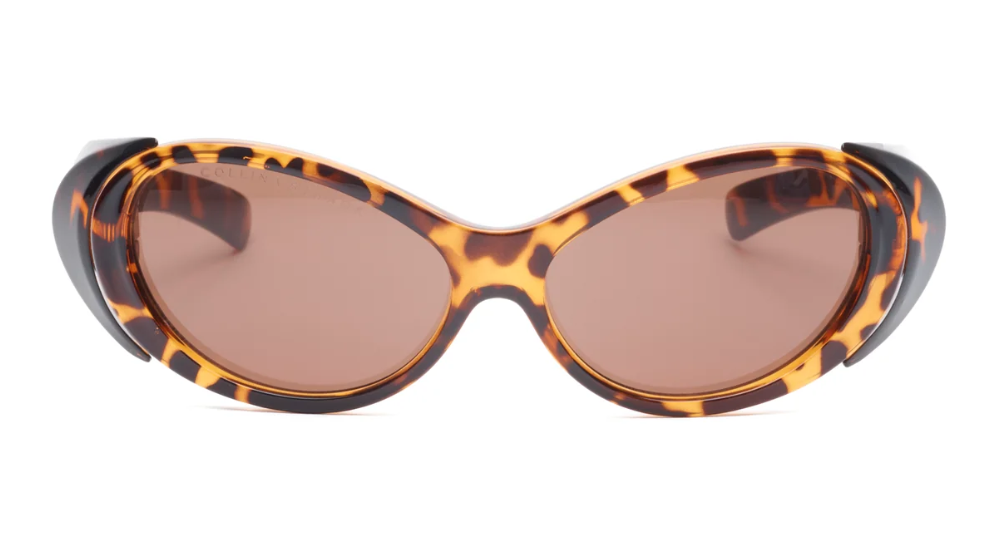 TORTOISE COCOON SUNGLASSES