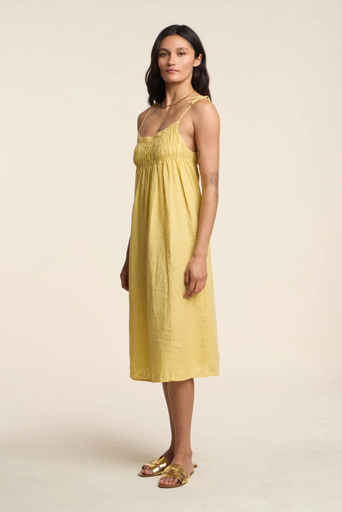 TERESA LINEN DRESS