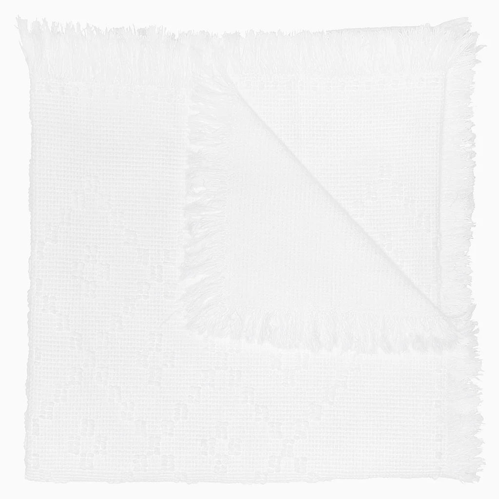 TEJ WHITE THROW