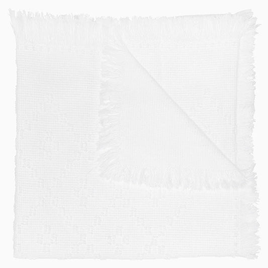 TEJ WHITE THROW