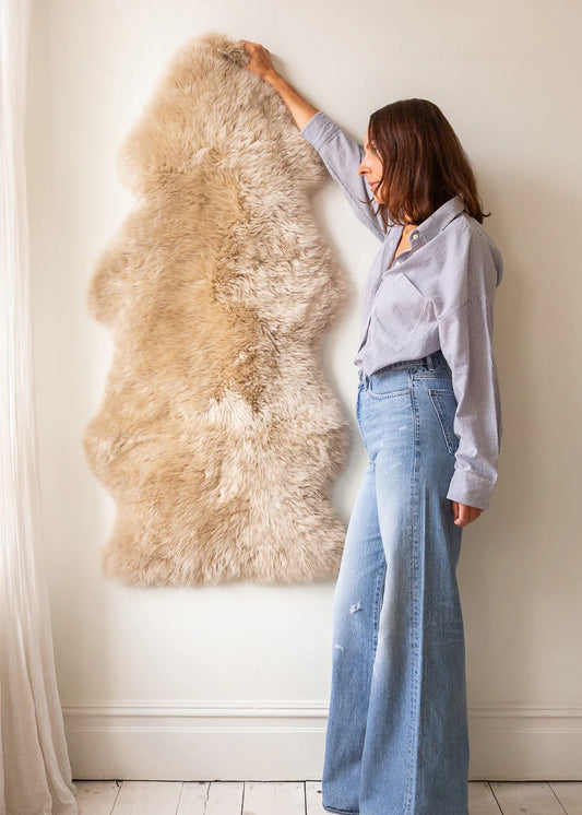 SUSTAINABLY FARMED LARGE SHEEPSKIN