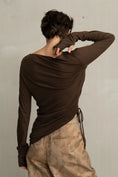 Load image into Gallery viewer, BELA DRAPED TEE
