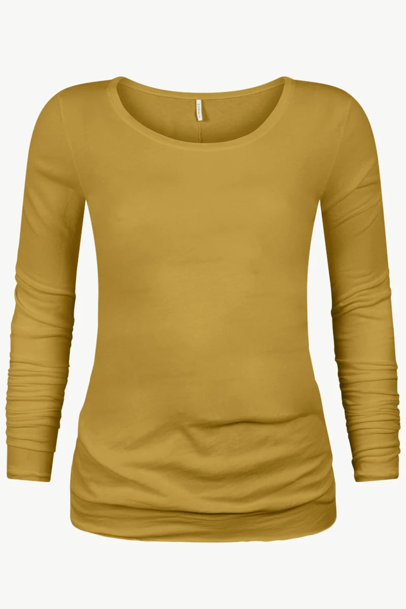 HANYA COTTON LONG SLEEVE TEE
