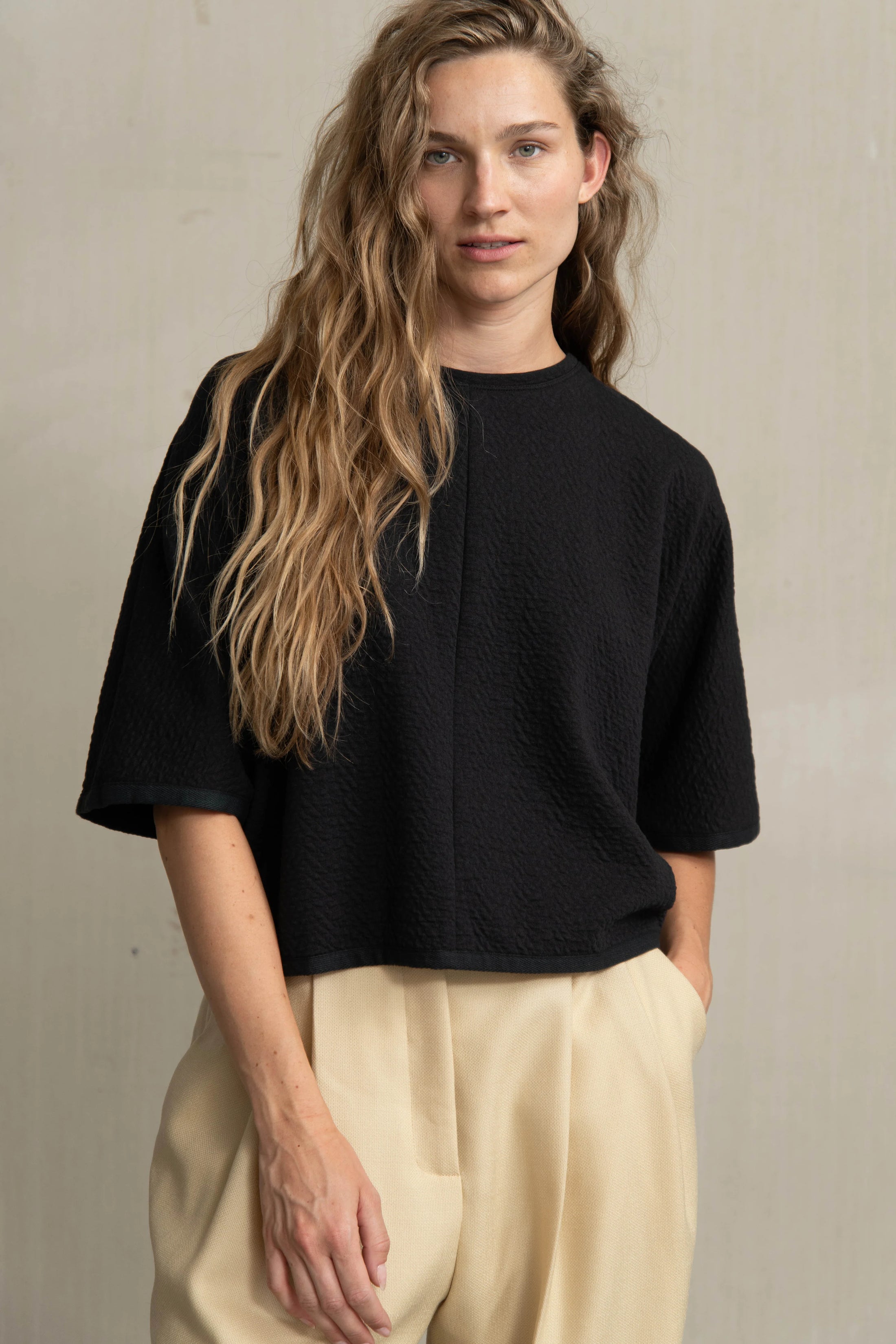 TIBO TEXTURED TOP
