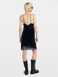 Load image into Gallery viewer, RISHI VELVET DRESS ENCRE
