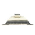 Load image into Gallery viewer, BLACK HOUSE STRIPE COVERLET
