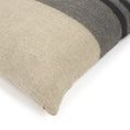 Load image into Gallery viewer, BLACK HOUSE STRIPE PILLOW COVER
