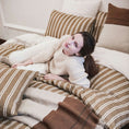 Load image into Gallery viewer, CANAL STRIPE DUVET COVER
