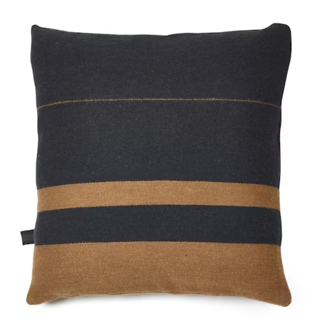 OSCAR PILLOW COVER BLACK STRIPE