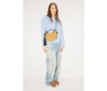 Load image into Gallery viewer, ELIS MINI CRECENT BAG IN BISCUIT RAFFIA
