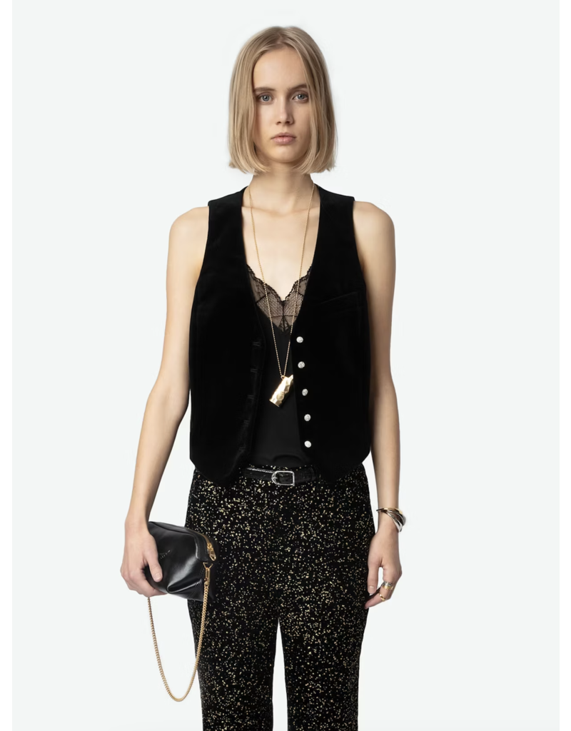 EMAUX VELVET VEST