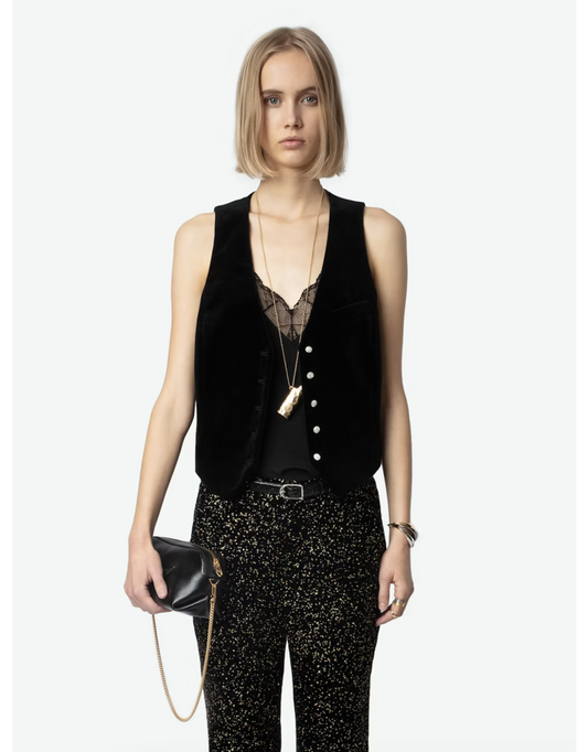 EMAUX VELVET VEST