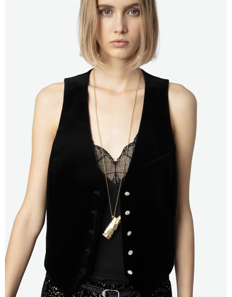 EMAUX VELVET VEST