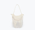 Load image into Gallery viewer, ERIKA CRESCENT FRINGE BAG
