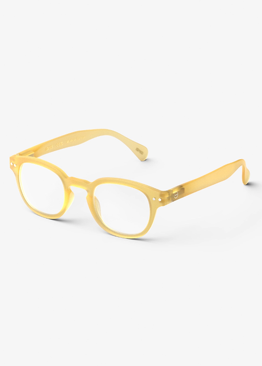 READING GLASSES #C YELLOW HONEY +3