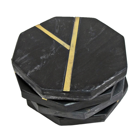 GLIMMER COASTER BLACK