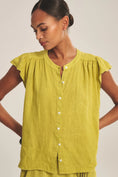 Load image into Gallery viewer, JANEY LINEN TOP
