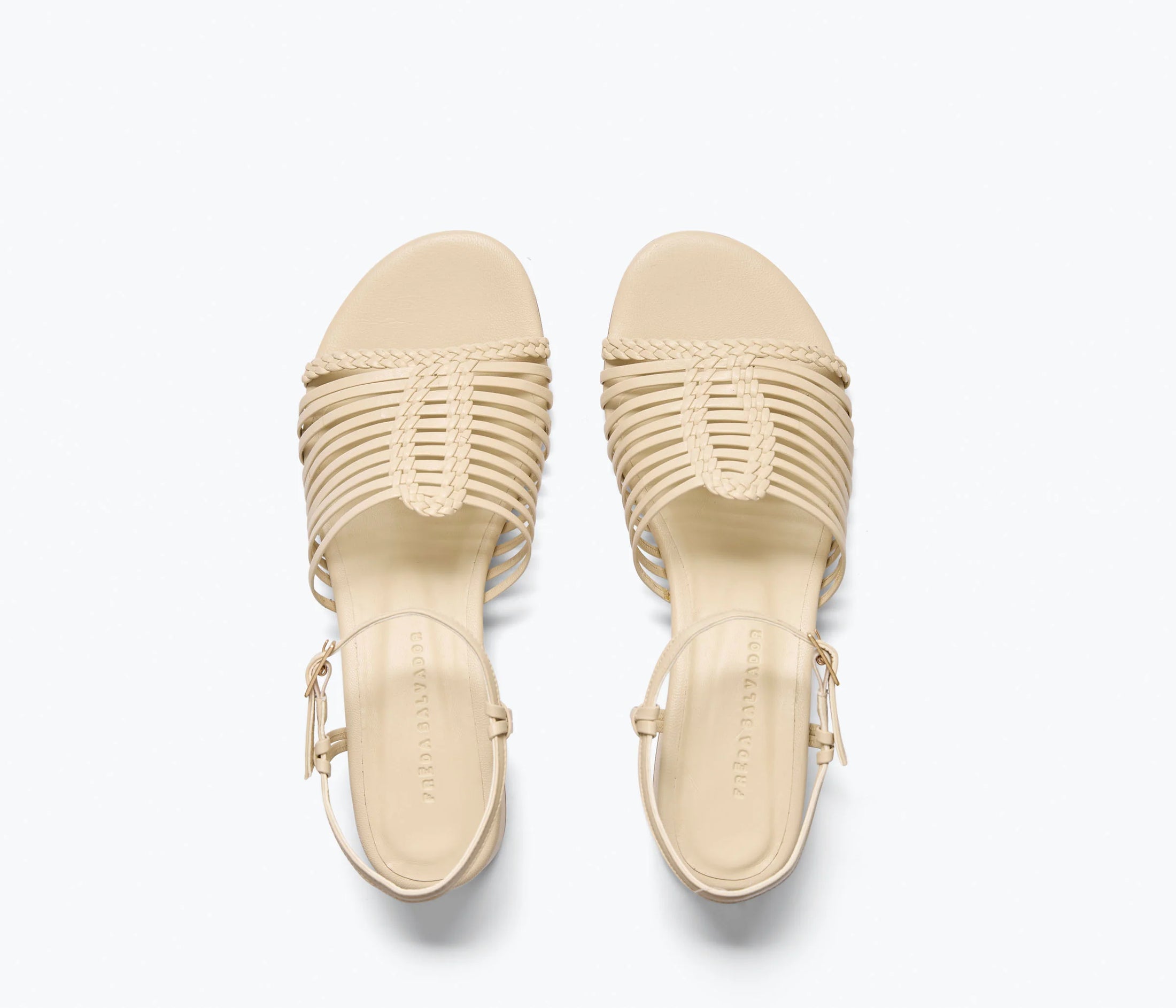 JUDY WOVEN BLOCK HEEL SANDAL