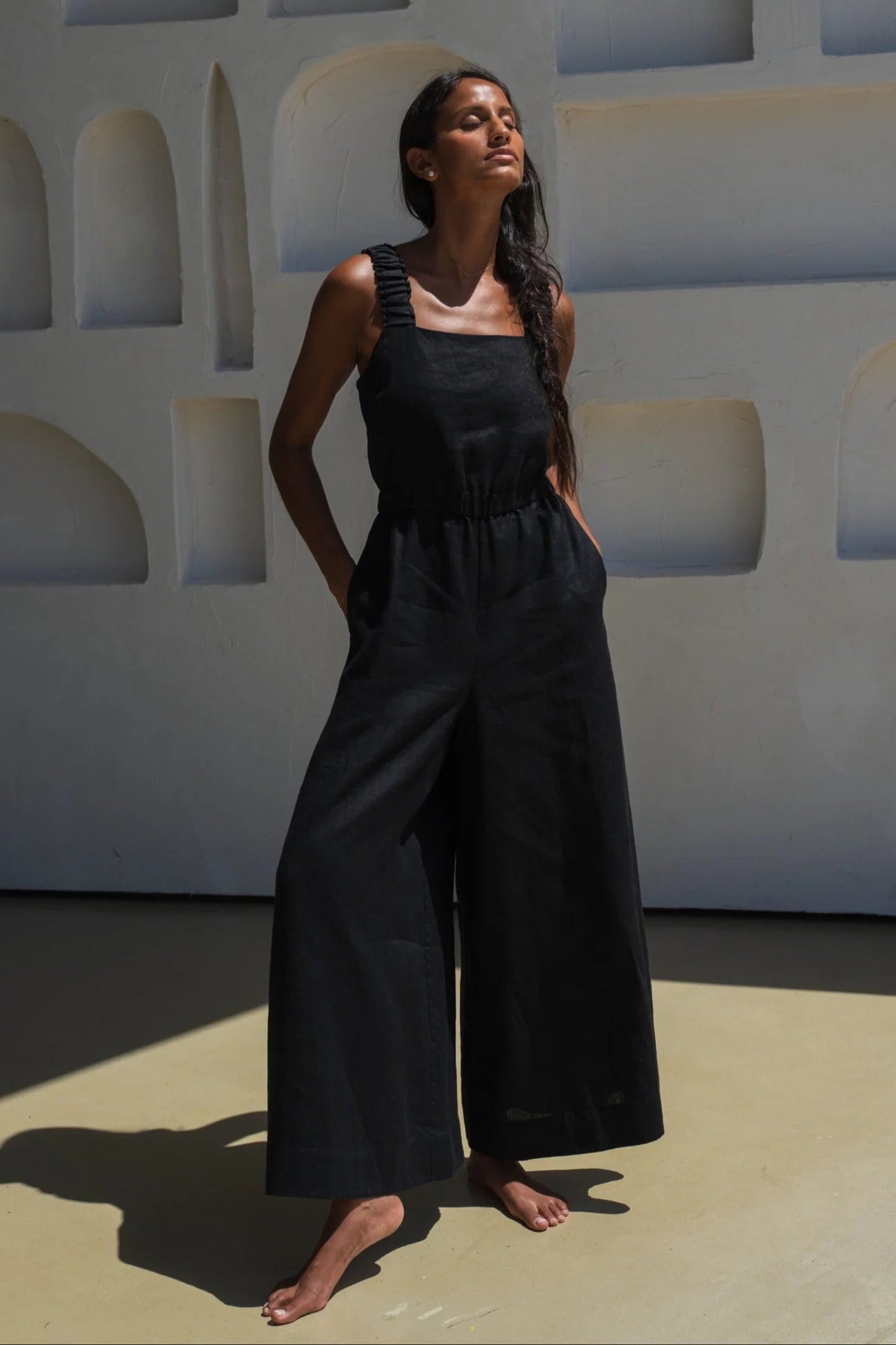 KEELY LINEN JUMPSUIT