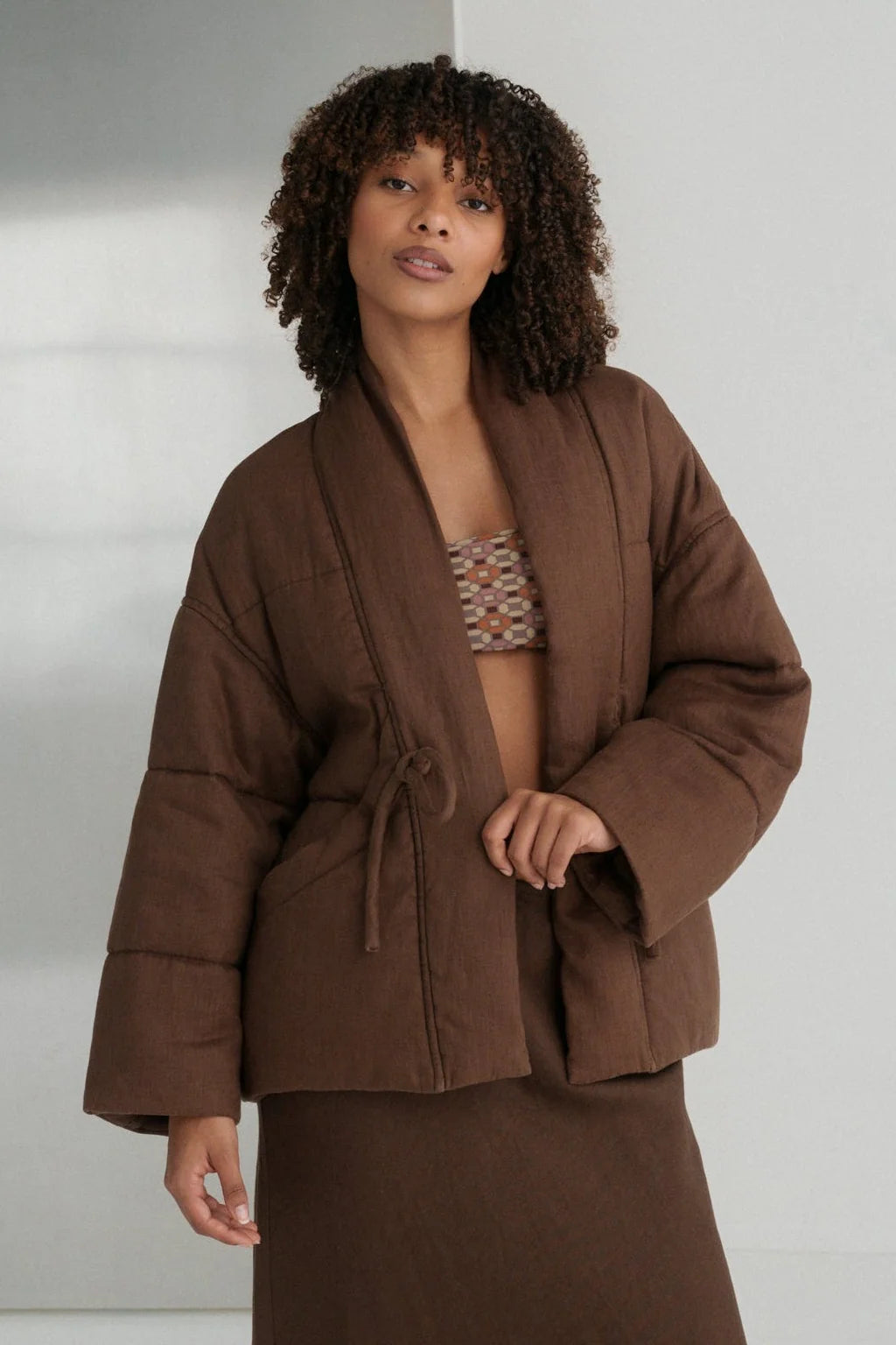 ASTER LINEN COAT