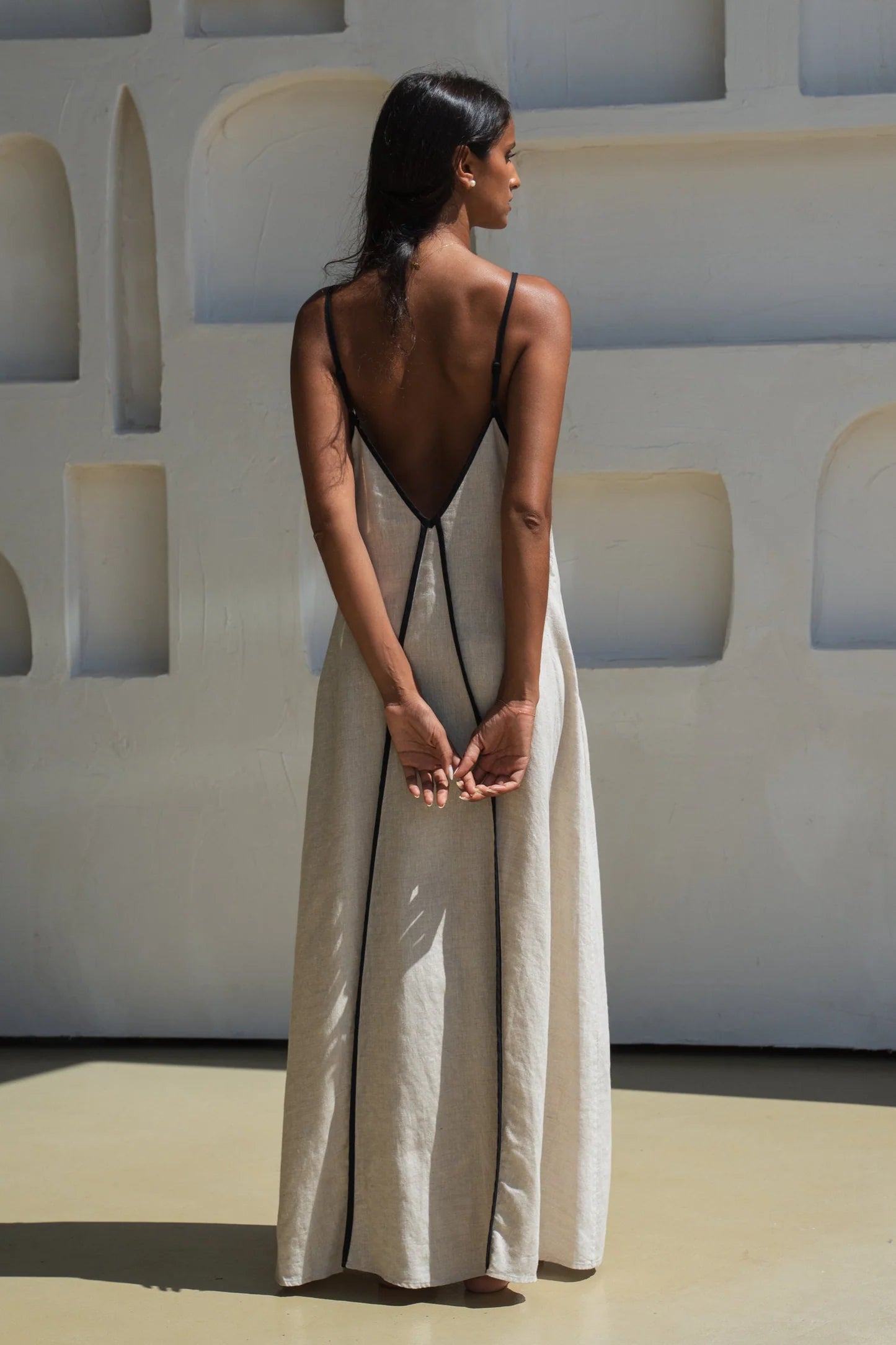 AZALEA LINEN DRESS