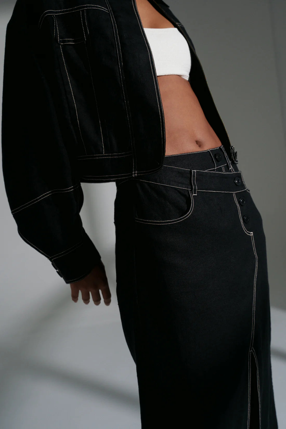 JAX LINEN SKIRT