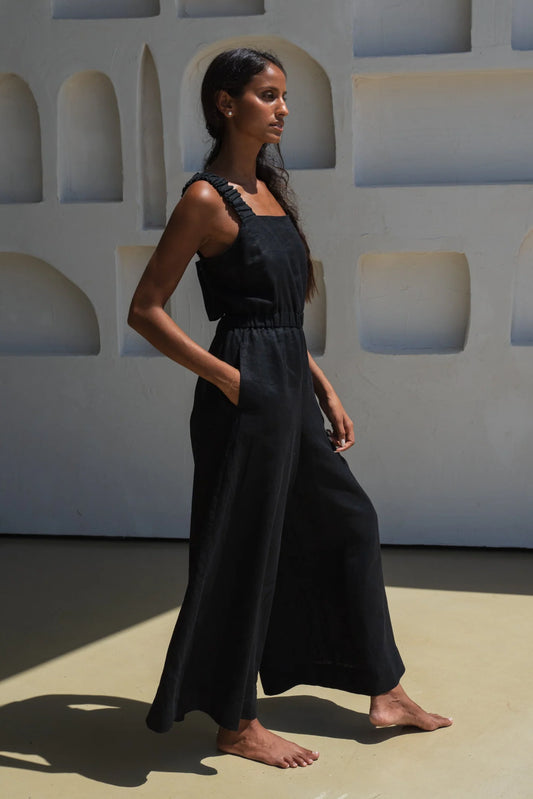 KEELY LINEN JUMPSUIT