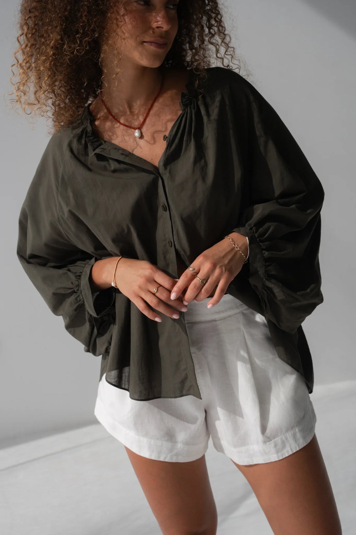 THALIA COTTON SHIRT