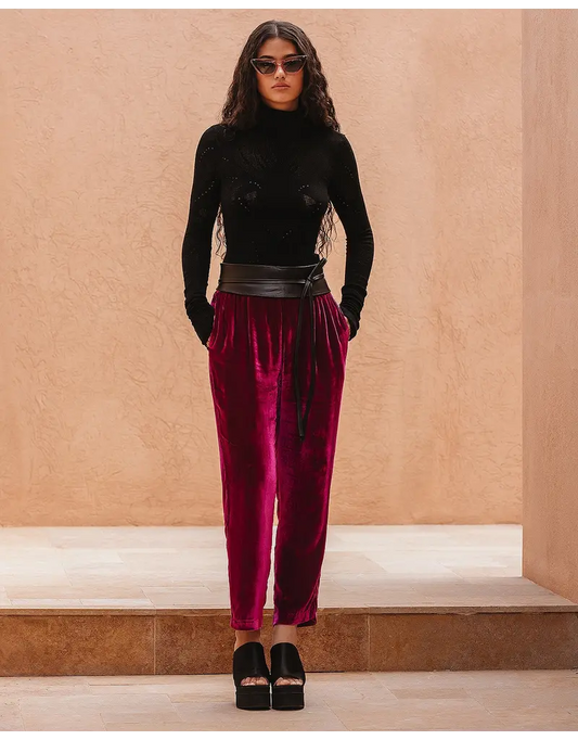 TERRO PANTS FUCACCIA 40