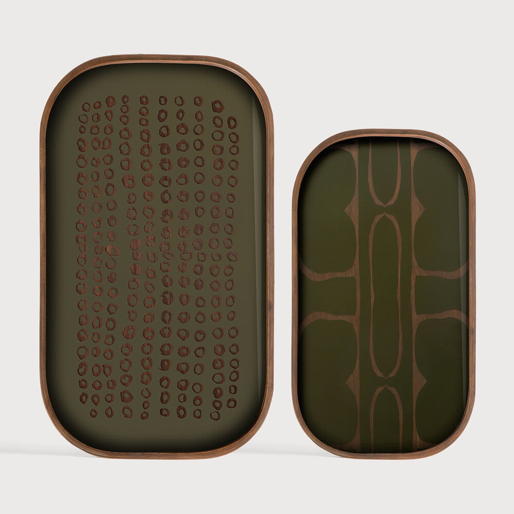 GLASS VALET TRAY