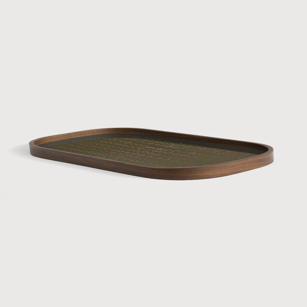 GLASS VALET TRAY