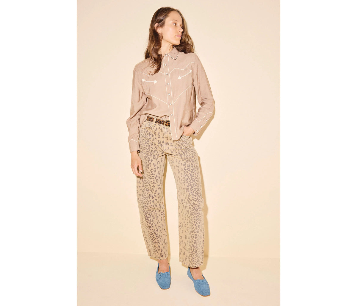 REBECCA HAIRCALF BELT