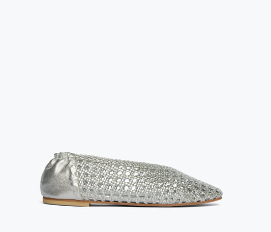 RILEY OPEN WEAVE BALLET FLAT