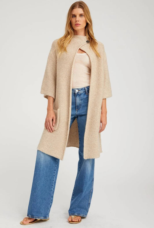 LUNA CASHMERE SILK CARDIGAN