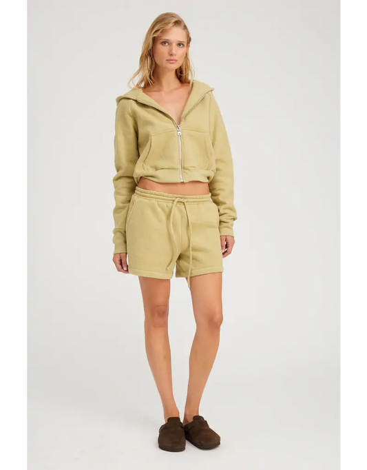SWEATSHORTS PISTACHIO
