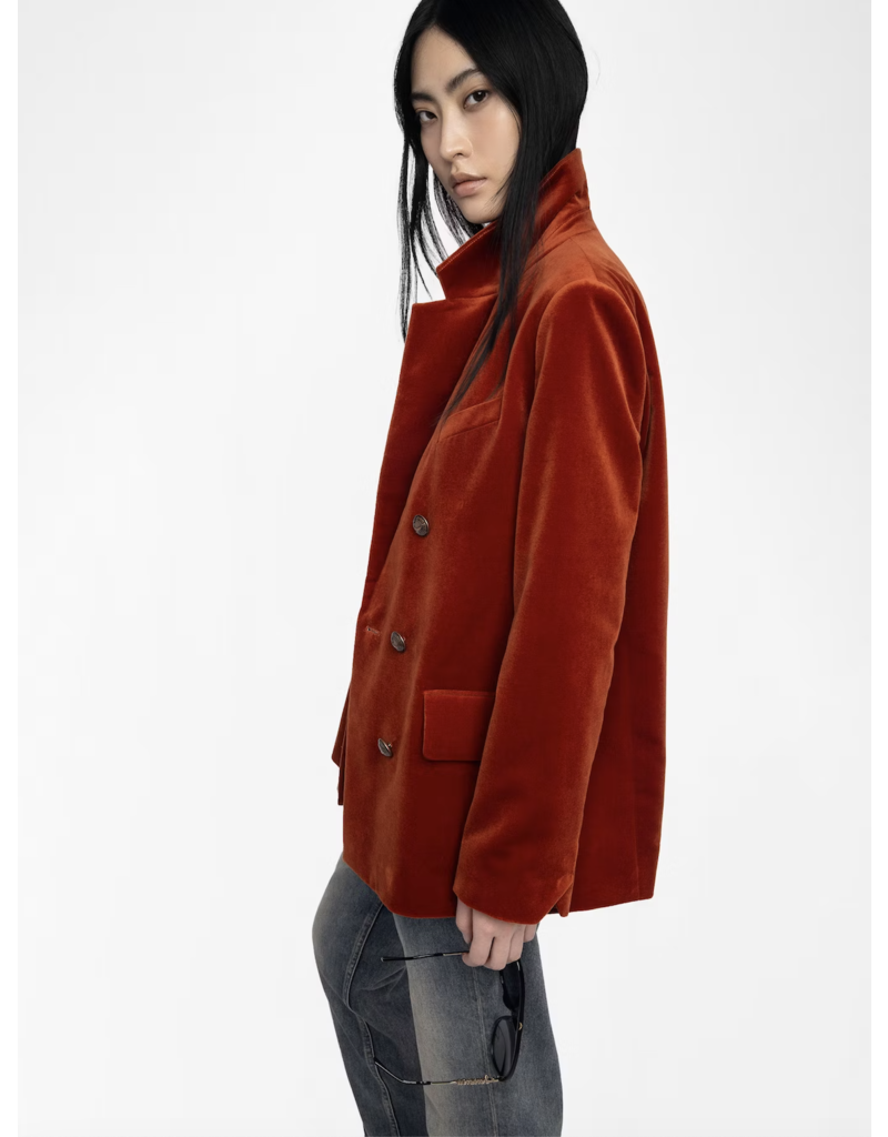 VASKA VELVET BLAZER