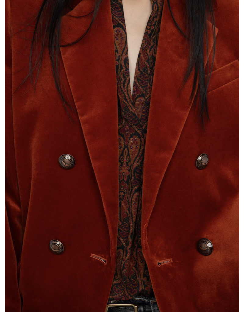 VASKA VELVET BLAZER