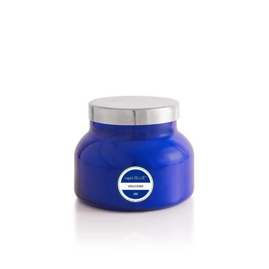 SIGNATURE 19 OZ CANDLE VOLCANO BLUE